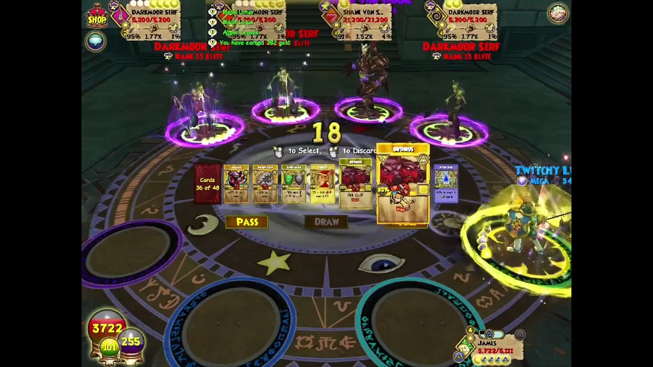 Wizard101: Level 100 Exalted Myth - Shane Von Shane Solo (No Archmastery)