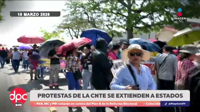 CNTE arranca paro nacional de 72 horas y colapsa varias ciudades | DPC con Paola Rojas