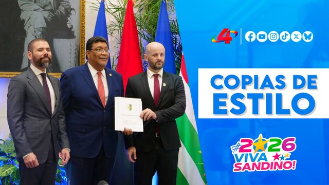 🤝 Nicaragua y Abjasia fortalecen lazos: Nuevo embajador presenta Copias de Estilo