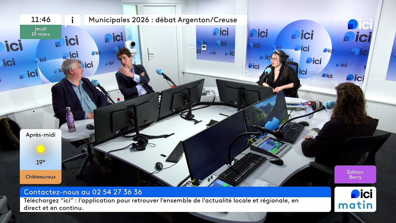 Municipales 2026 : le débat Argenton-sur-Creuse