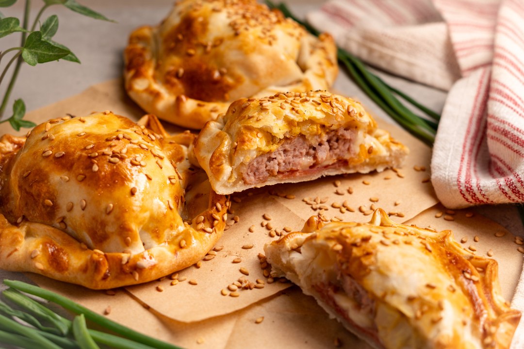 Empanadas individuales de hamburguesa