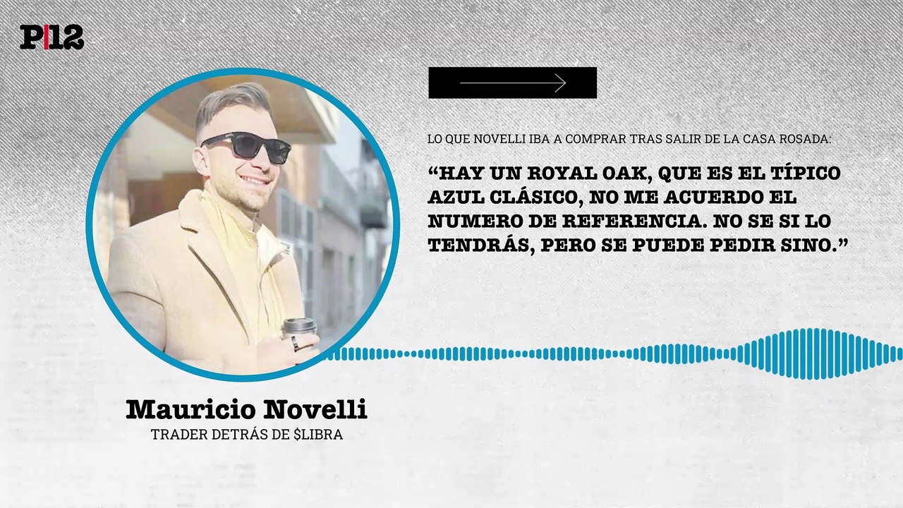 Mauricio Novelli: “Hay un Royal Oak, que es el típico azul clásico, no me acuerdo el numero de referencia. No se si lo tendrás, pero se puede pedir sino.”