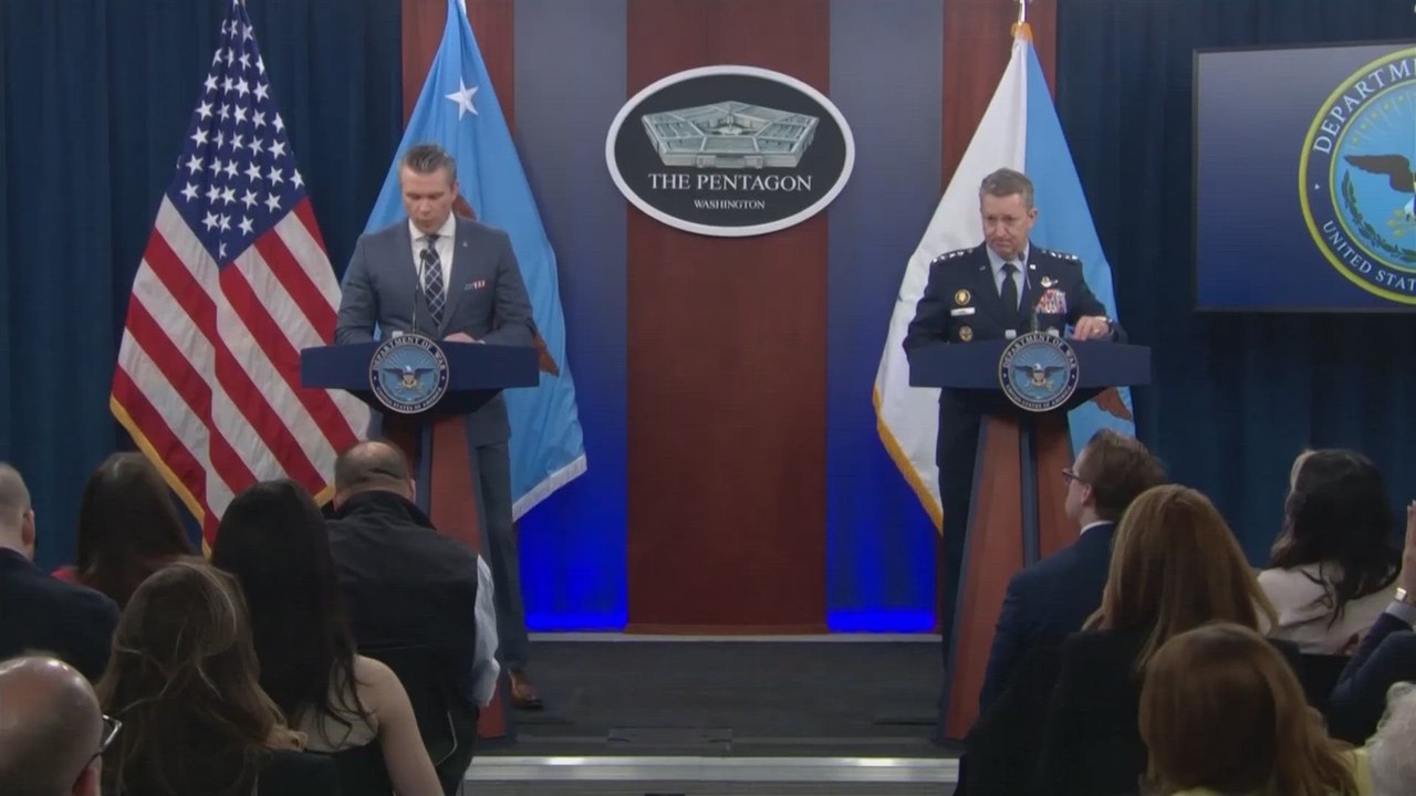 Pete Hegseth full press conference on Iran war