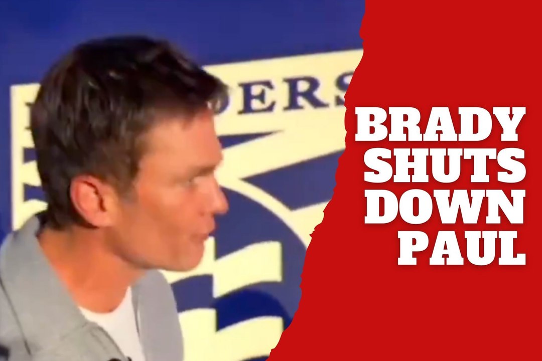 Tom Brady shuts down Logan Paul in heated exchange over avoided fight