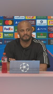 Le preguntan a Kompany si es favorito ante el Madrid: mucha atención a la respuesta