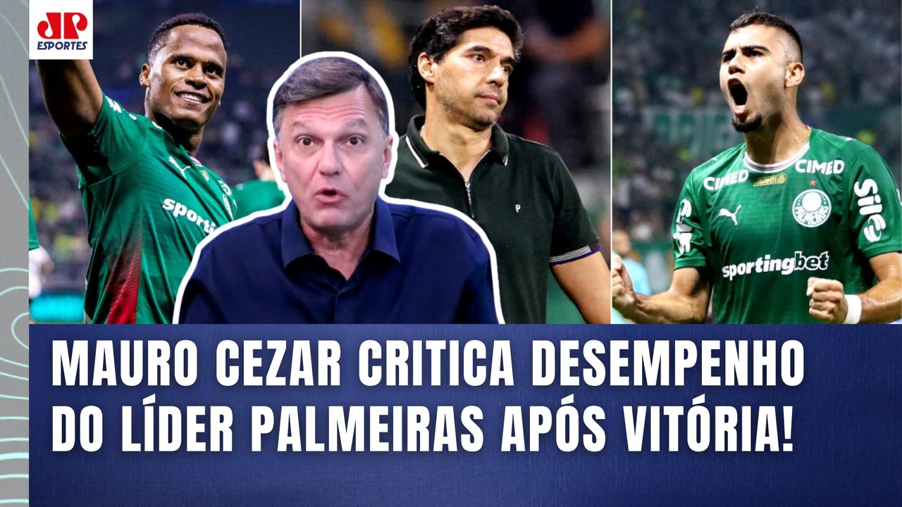 "VAMOS FALAR A REAL??? O PALMEIRAS MAIS UMA VEZ..." MAURO CEZAR É DIRETO após VITÓRIA!