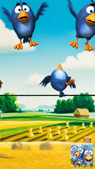Bubble Trouble! 😂 Talking Birds On A Wire Game