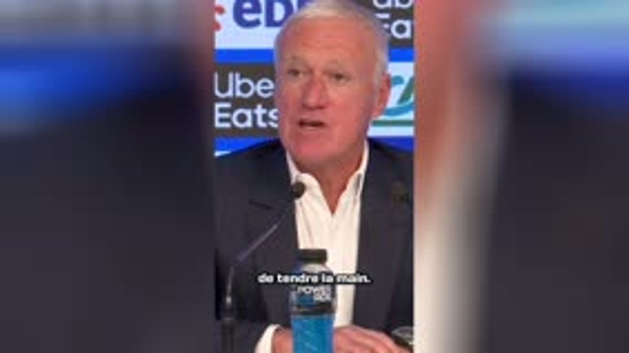 Bleus : Deschamps : "Tendre la main à Chevalier"