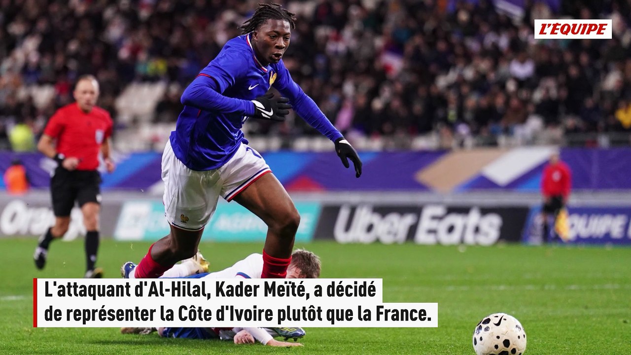 Surclassé dernièrement en équipe de France Espoirs, Kader Meïté a finalement choisi la Côte d'Ivoire - Foot