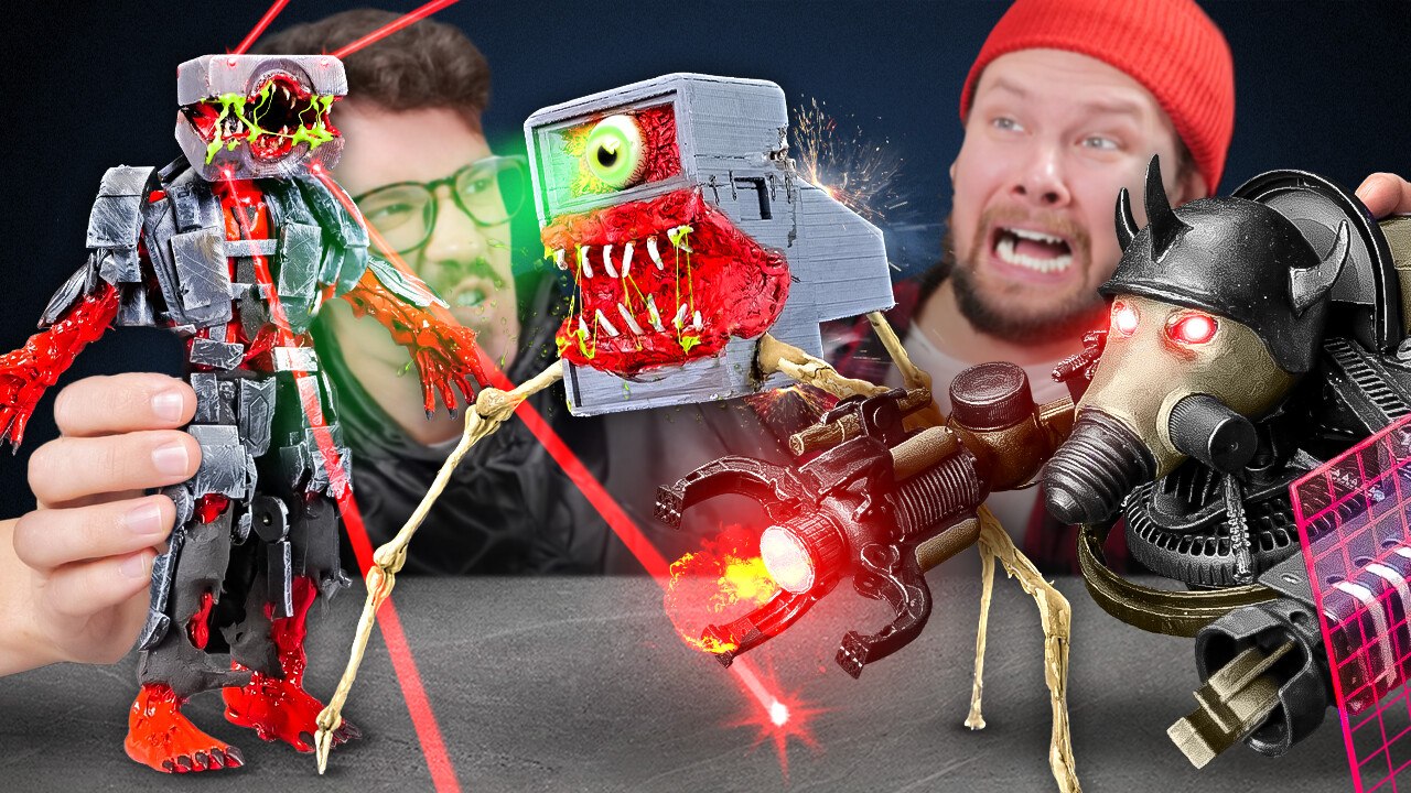 I Made 3 SKIBIDI TITANS Battle Each Other - Cameraman Vs TV Man Vs Drillman! 📺🔊🔧 *INSANE*