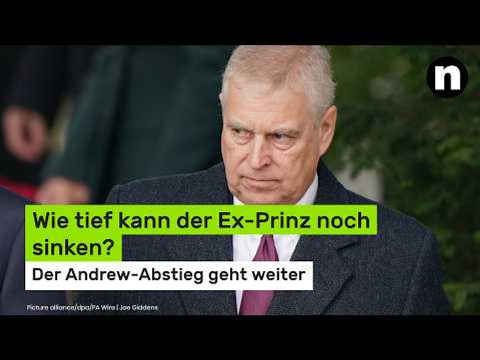 Wie tief kann der Ex-Prinz noch sinken?: Andrew-Abstieg geht weiter