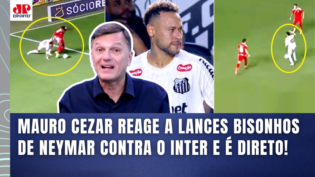 MAURO CEZAR: "OLHEM ESSES LANCES DO NEYMAR, cara! PELO AMOR DE DEUS!!!" AULA após DERROTA do SANTOS!