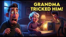 Funny Thief Story 😂 | Smart Grandma Trick | Pixar Animation Short | #shorts #ai #cartoon