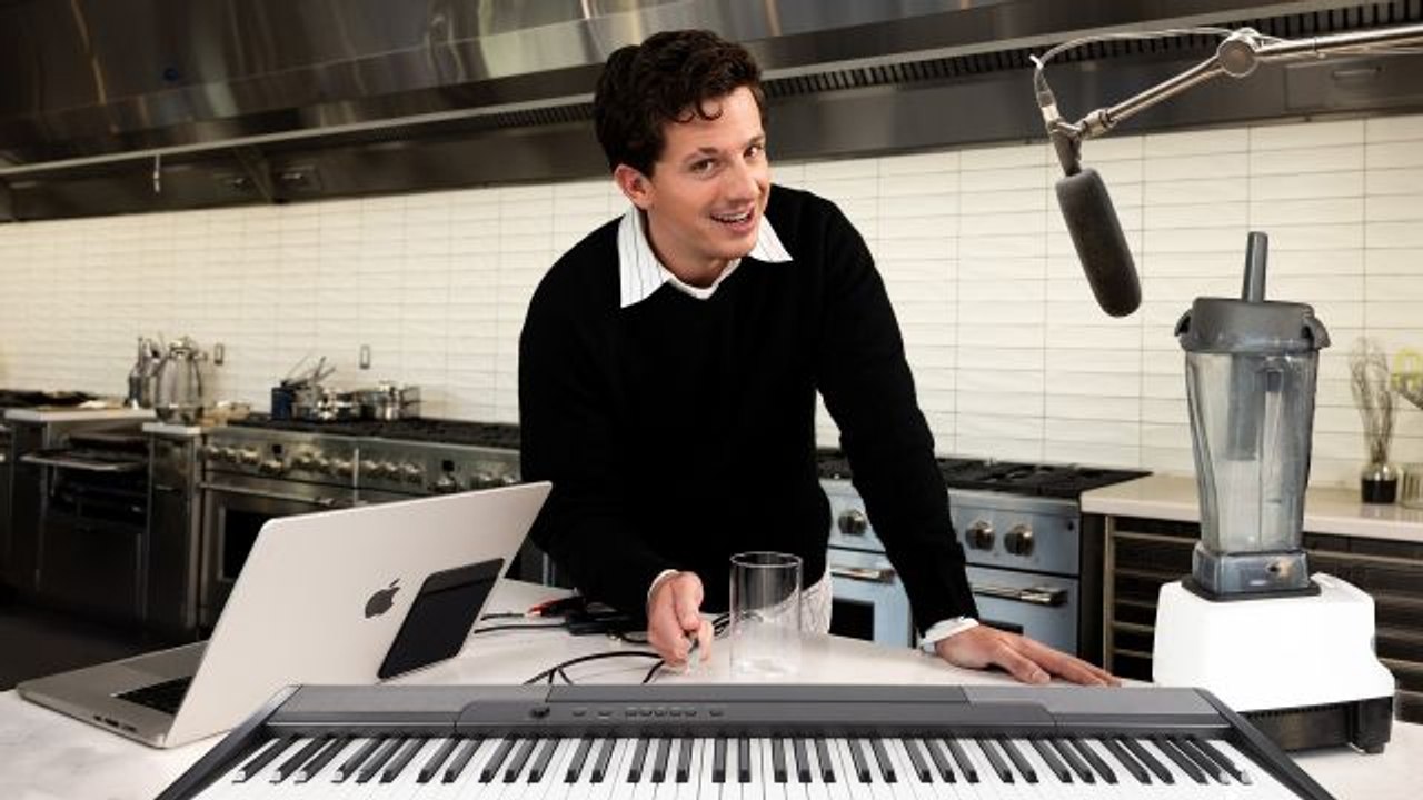 Charlie Puth Makes a Beat Using Kitchen Appliances