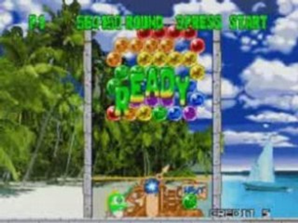 puzzle bobble 2 moggy aspi show retro