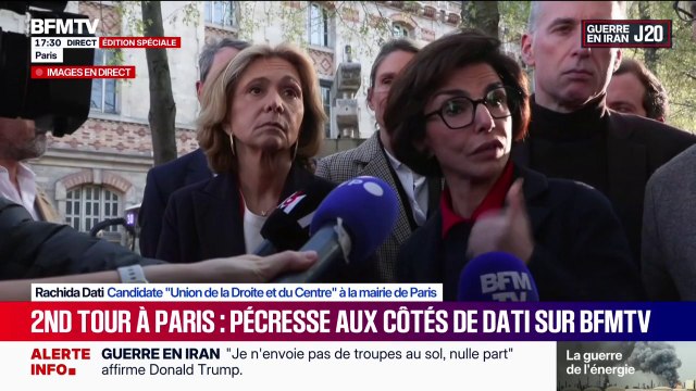 Municipales à Paris: Anne Hidalgo et Emmanuel Grégoire ont tourné le dos à chaque fois qu'il fallait faire des investissements majeurs dans l'intérêt des Parisiens , affirme Rachida Dati