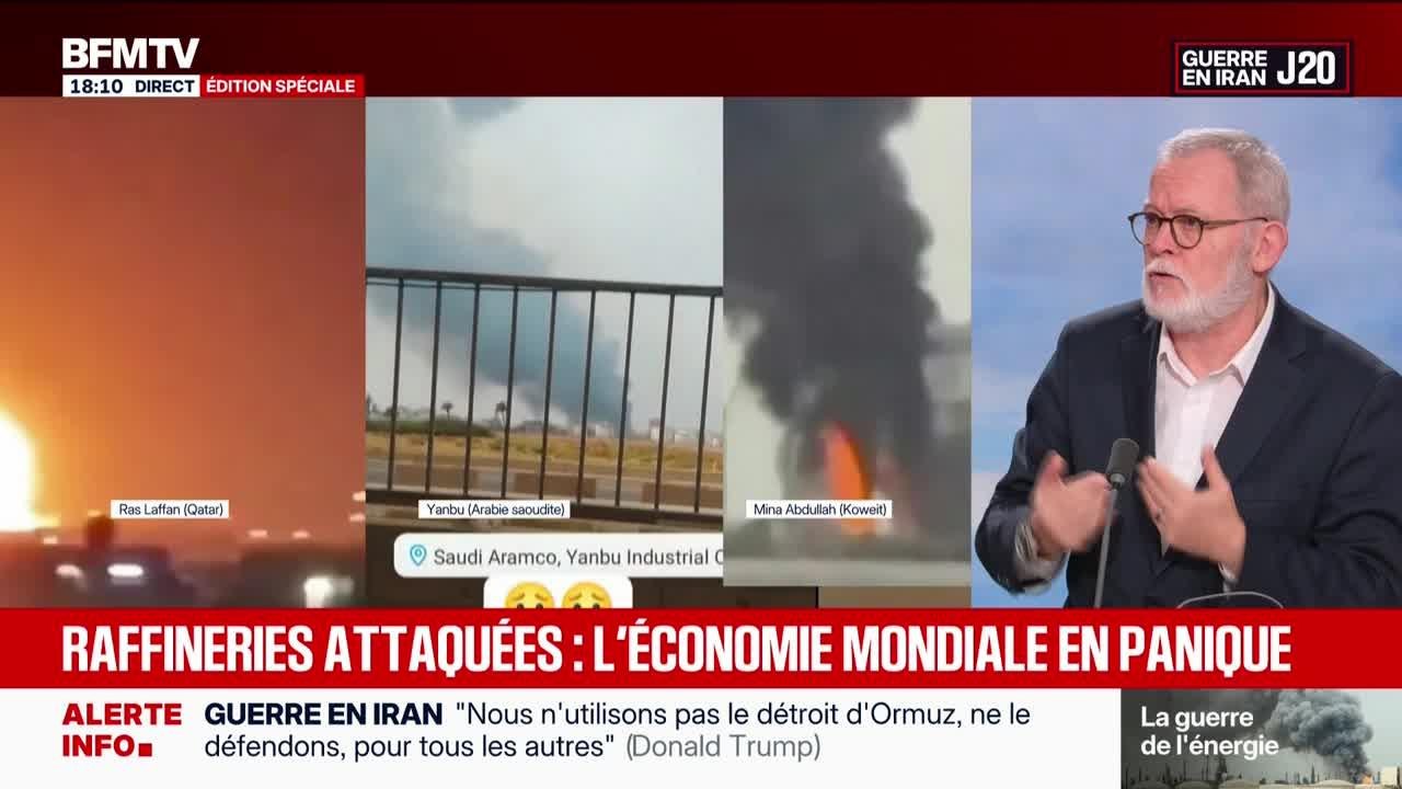 Marschall Truchot : L'Iran attaque une raffinerie pétrolière à Haïfa - 19/03