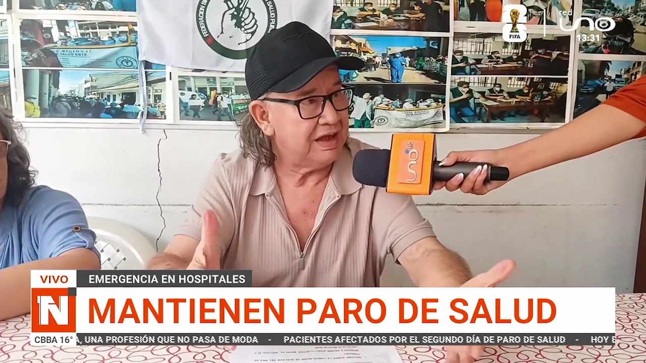MANTIENEN PARO DE SALUD