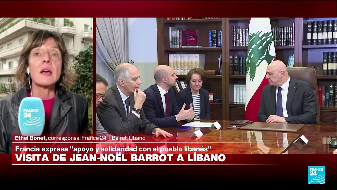 Informe desde Beirut: Jean-Noël Barrot visita Líbano en medio de la escalada en Medio Oriente