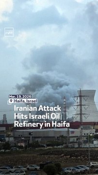 Iranian Attack Hits Israeli Oil Refinery in Haifa