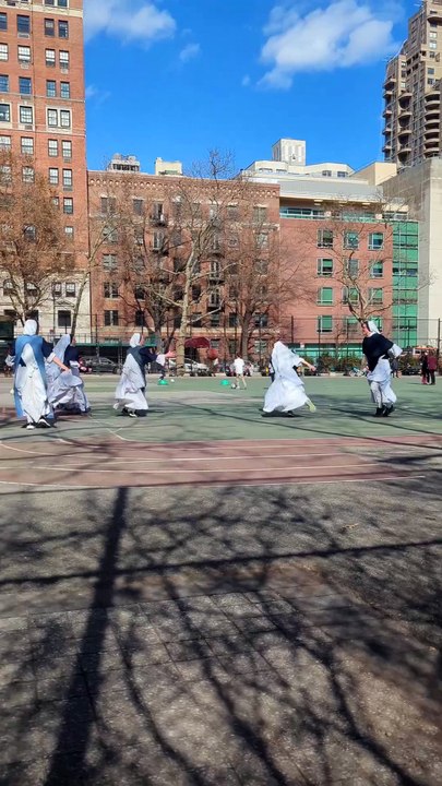 Partie de basket endiablée #NewYork