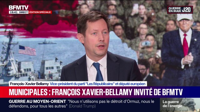 Guerre au Moyen-Orient: Nous voulons contribuer au désarmement du Hezbollah , affirme François-Xavier Bellamy, vice-président des “Républicains” et député européen