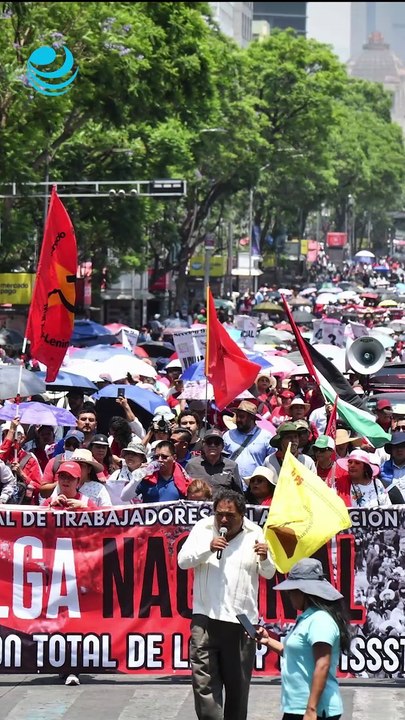 La CNTE bloquea Paseo de la Reforma por segundo día: Marchas, cierres y alternativas viales