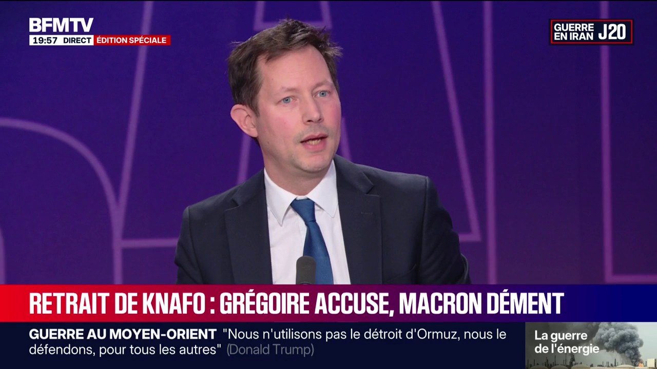 Alliances PS/LFI: "Ces gens-là sont prêts à tout", dénonce François-Xavier Bellamy, vice-président des “Républicains”