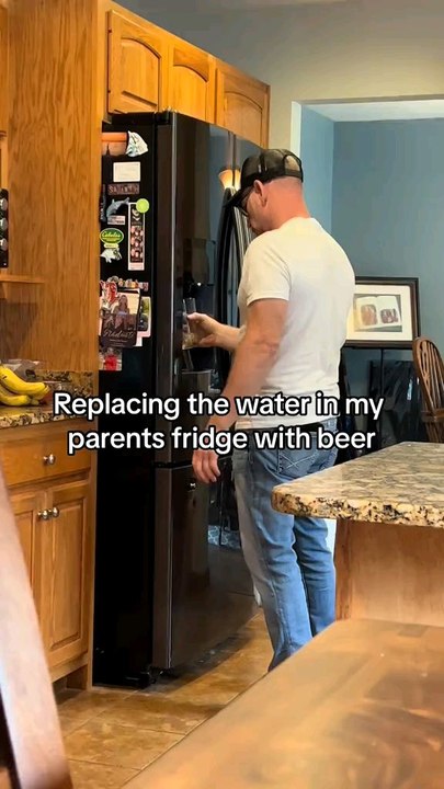 My dad drank a couple cups this morning