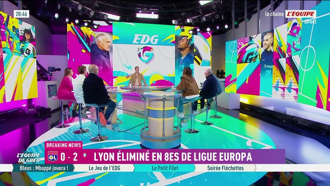 Lyon sorti dès les huitièmes de finale par le Celta Vigo - Foot - Ligue Europa