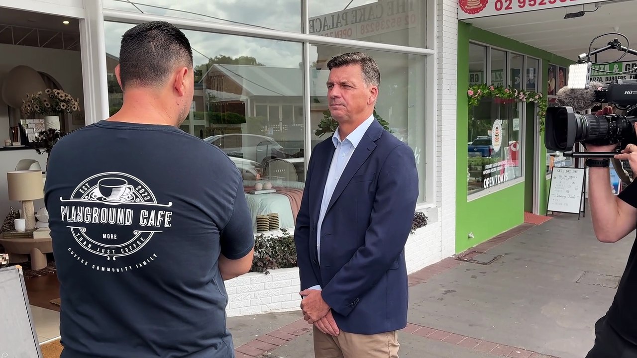 Angus Taylor visits Sutherland Shire