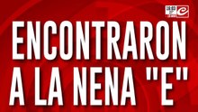 Encontraron a la nena E: ¿Estuvo con alguién?