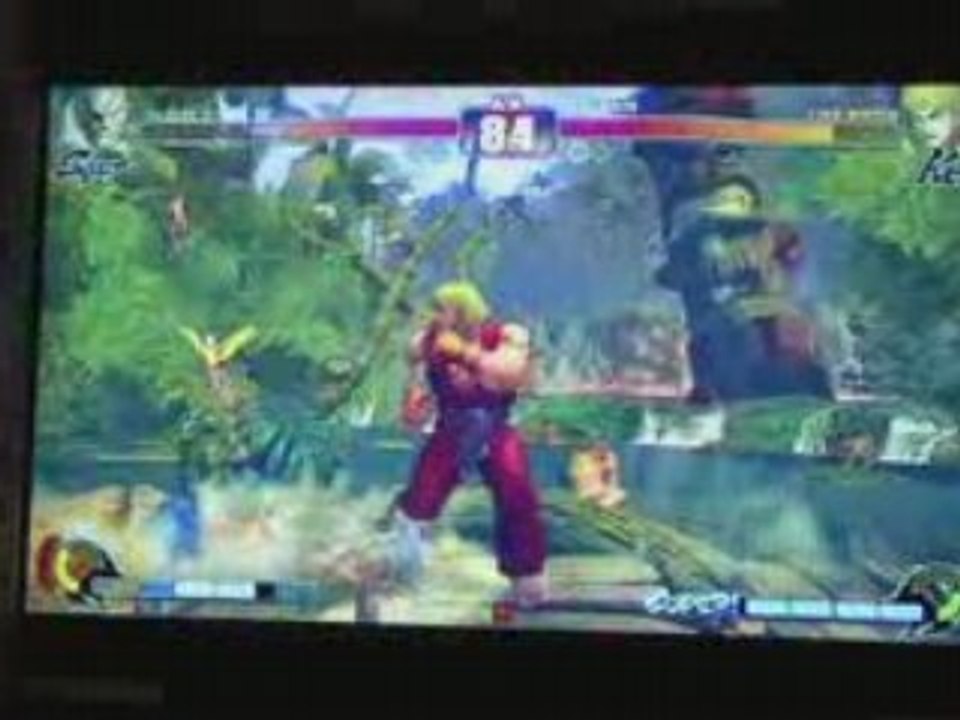 SF4 Ken vs Sagat