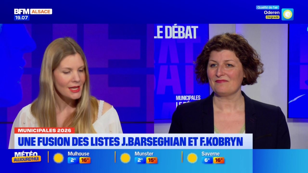 "C'est un choix de rassemblement": Jeanne Barseghian, maire sortante écologiste de Strasbourg, explique son alliance avec LFI pour le second tour
