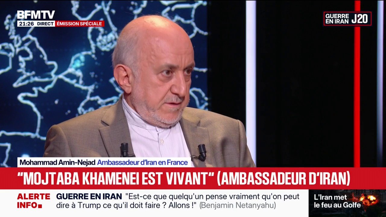 Guerre au Moyen-Orient: "L'Iran est un pays libre", affirme Mohammad Amin-Nejad, ambassadeur d’Iran en France