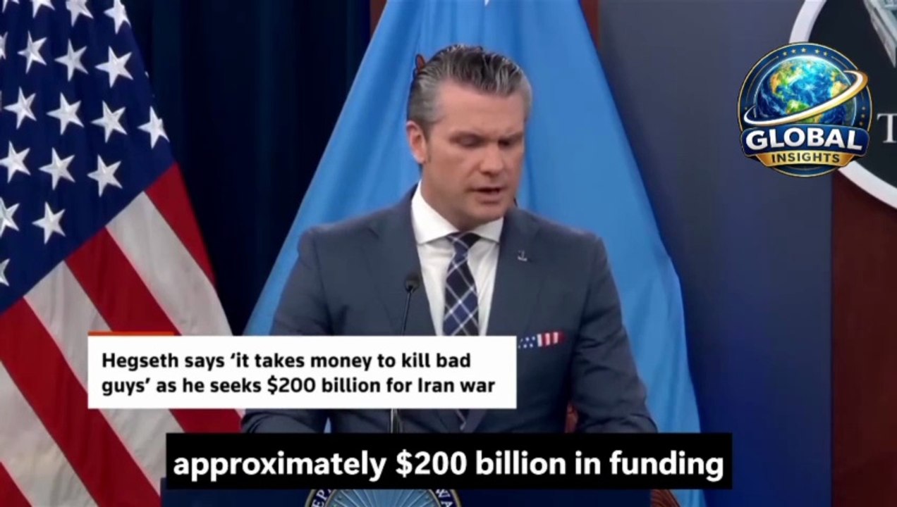 Pentagon Seeks $200 Billion to Fund Iran War