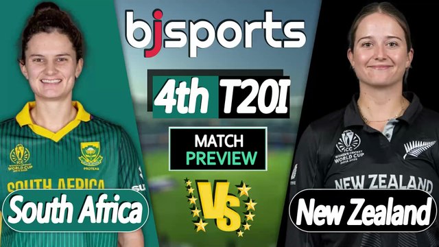 South Africa Women vs New Zealand Women 2026 | NZ-W vs SA-W 4th T20I Match Preview |