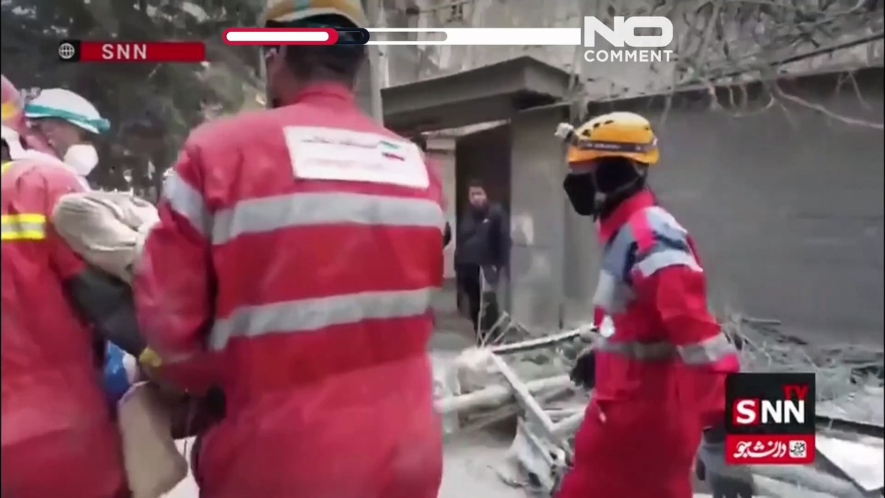 Iranian TV shows man rescued from South Khorasan rubble