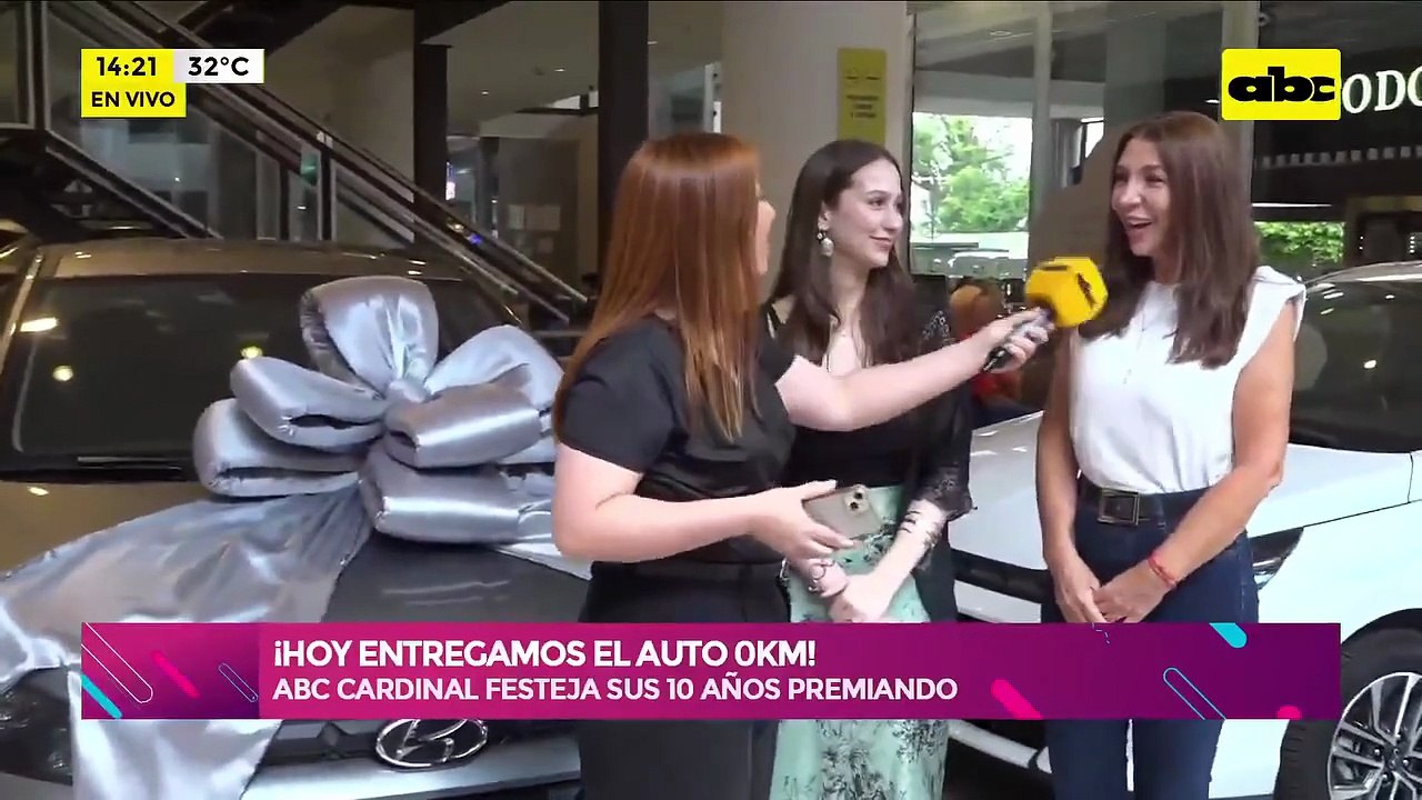 Ganadora del sorteo de ABC Cardinal - 0 kilómetros