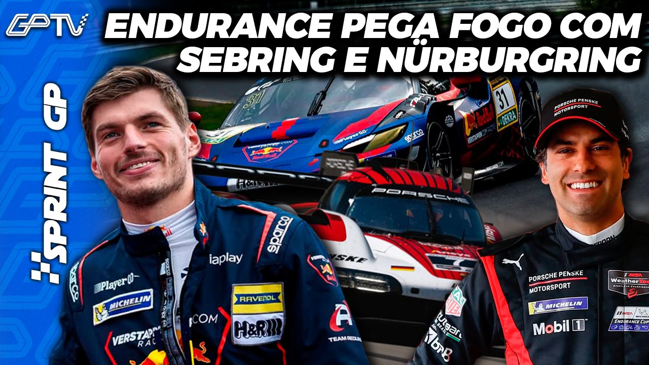 IMSA SPORTSCAR DE VOLTA EM SEBRING E VERSTAPPEN ACELERANDO EM NÜRBURGRING | Sprint GP