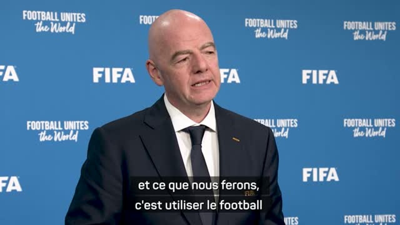CdM 2026 - Infantino : "La FIFA ou le football ne peuvent pas résoudre les conflits géopolitiques"
