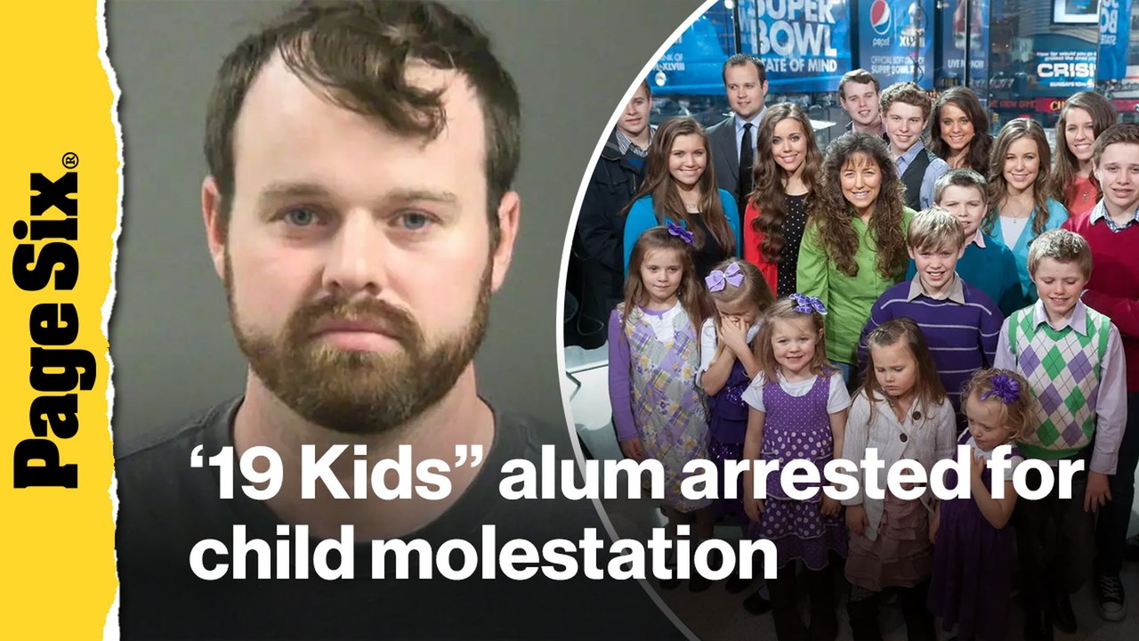 '19 Kids and Counting' alum Joseph Duggar arrested for child molestation — older brother Josh remains in prison