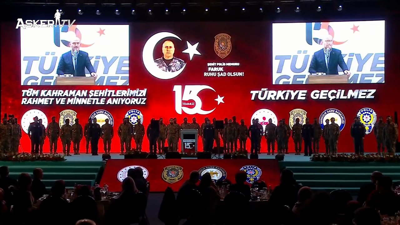 15 Temmuz 2021 Özel Harekat'ta Yapılan Tören