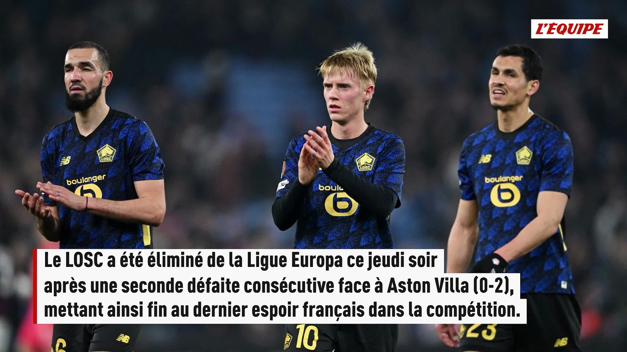 Lille impuissant contre Aston Villa - Foot - Ligue Europa