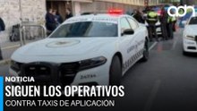 Continúan operativos de la Guardia Nacional en el AICM contra taxis por aplicación