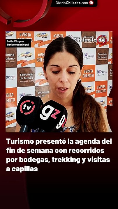 Turismo presentó la agenda del fin de semana con recorridos por bodegas, trekking y visitas a capillas