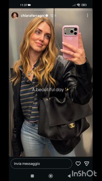 Chiara Ferragni story del giorno