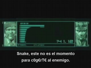 M.A.L.R Snake's Crazy Codecs - Otacon And Snake Are Perverts