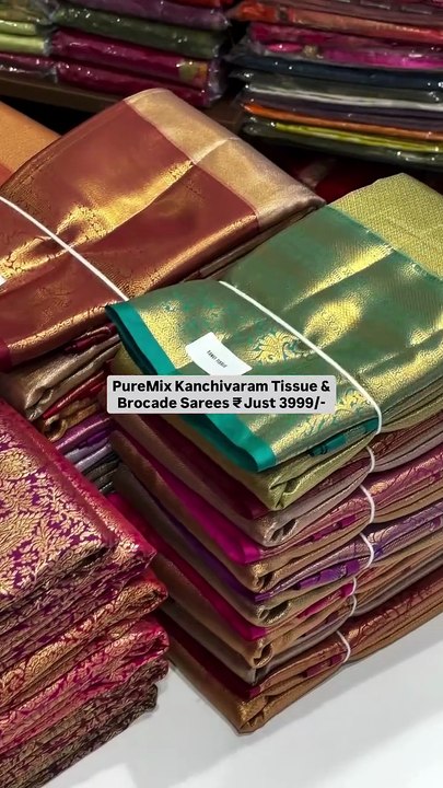 Budget Friendly PureMix Kanchivaram sarees in India at Best Price 2026