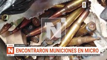 ENCUENTRAN MUNICI0NES EN UN MICRO